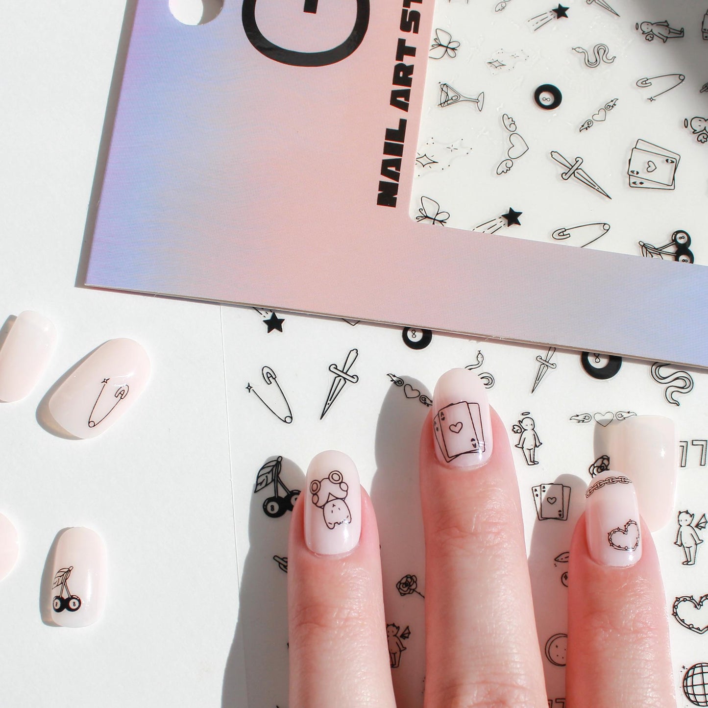 Birthday Suit + 777 Nail Art Stickers